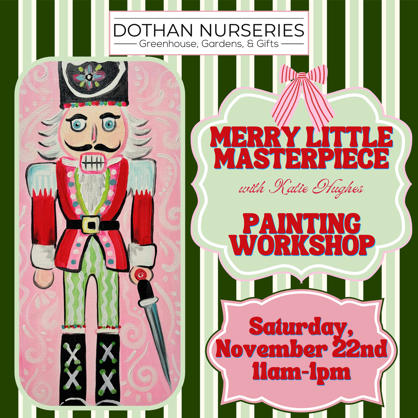 Merry Little Masterpiece Painting Class with Katie Hughes