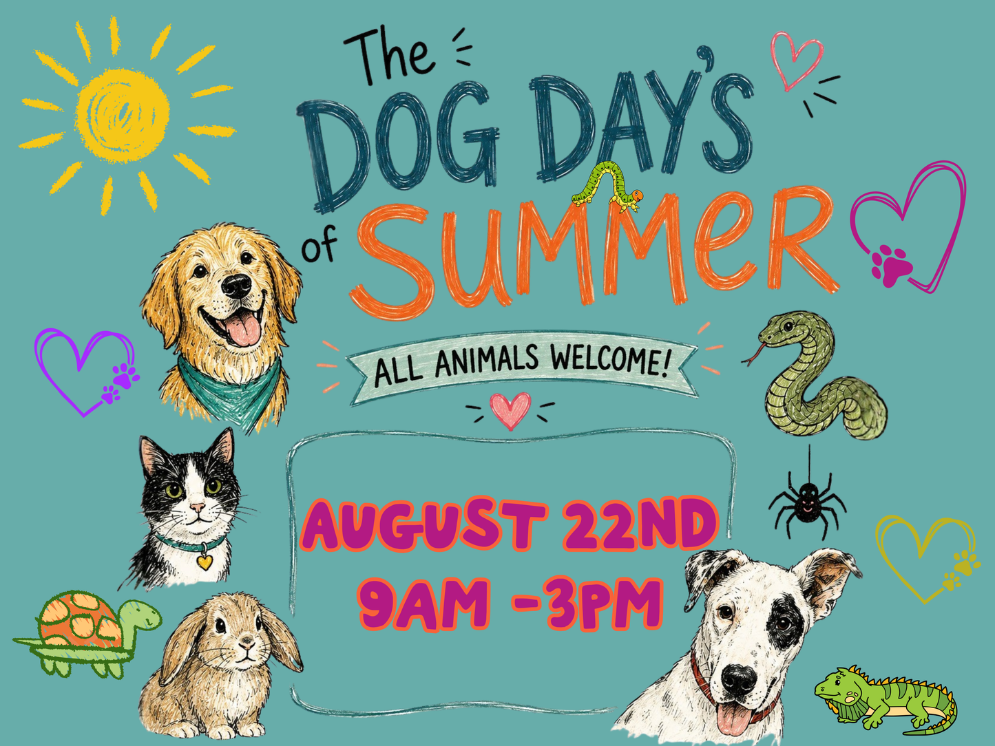 The Dog Days of Summer!!
